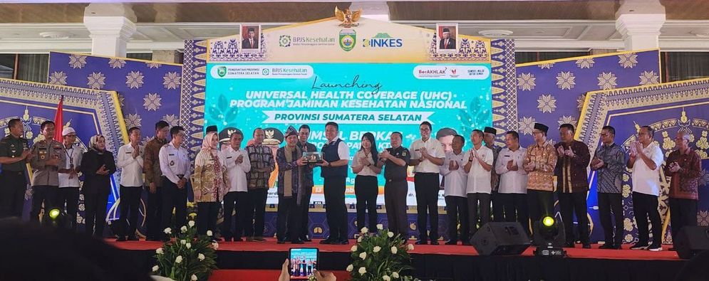 Sumsel Sandang Predikat UHC, Peserta JKN Capai 95,90 Persen