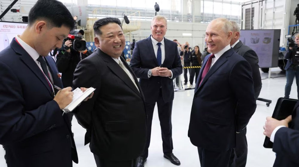 Pemimpin Korea Utara Kim Jong Un dan Presiden Rusia Vladimir Putin