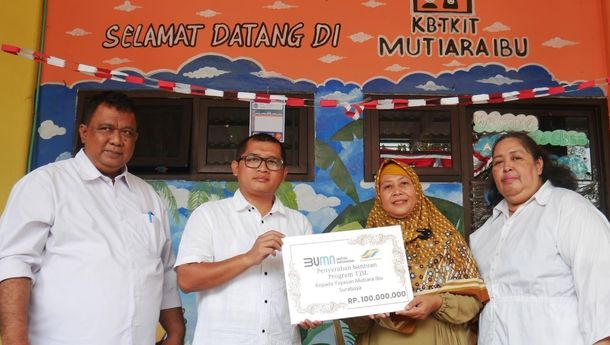 Holding Perkebunan PTPN XI Salurkan Bantuan Rp100 Juta ke Yayasan Mutiara Ibu  