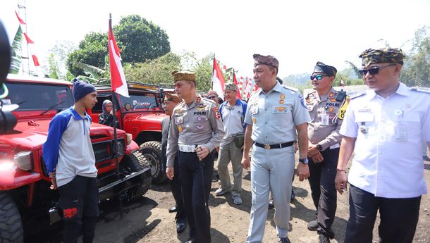 Jasa Raharja dan Korlantas Polri Diskusi Peningkatan Keamanan Transportasi Wisata Bromo