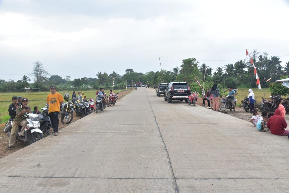  Jalan Penghubung OKU Timur - OI Sepanjang 68 KM Diresmikan