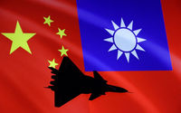 Bendera China dan Taiwan 
