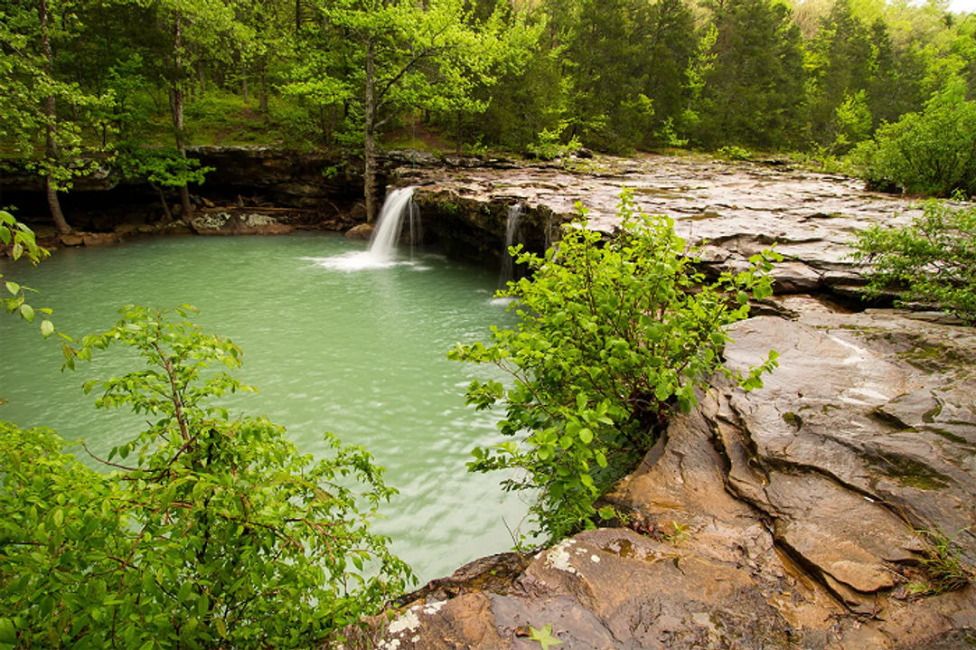 Air terjun Ozark Pegunungan Arkansas