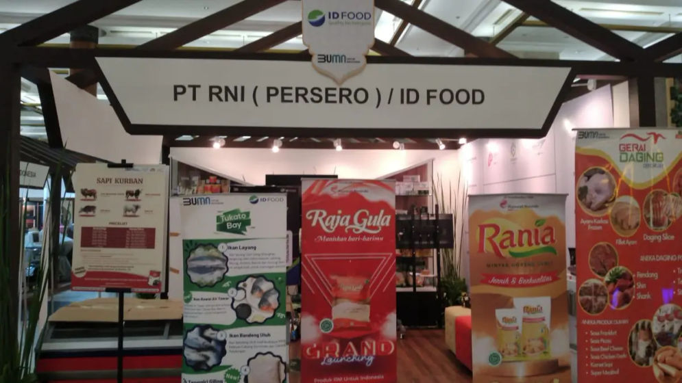 Ilustrasi pameran produk ID FOOD