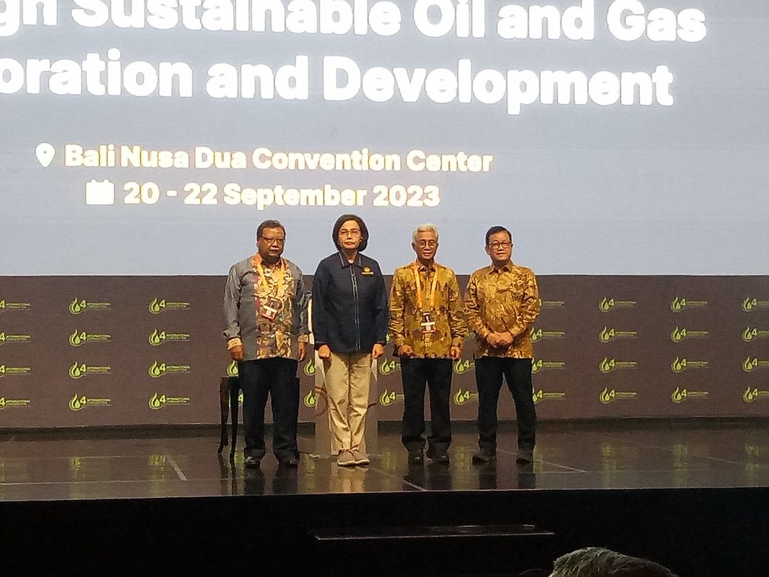 Nanang SKK Migas, Sri Mulyani, Dwi Soetjipto, dan Sugeng Parwoto iog 2023