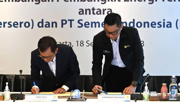 PLN Siap Kolaborasi dengan Semen Indonesia Gunakan Energi Bersih