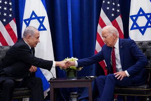 Presiden AS Joe Biden dan Perdana Menteri Israel Benjamin Netanyahu