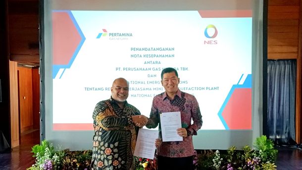 PGN dan National Energy Solutions Kerjasama Pengembangan Mini LNG di Berau dan Sumenep