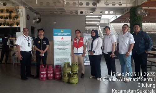 Pemdakab Bogor Sidak Rumah Makan dan Resto yang Masih Gunakan Gas LPG Bersubsidi