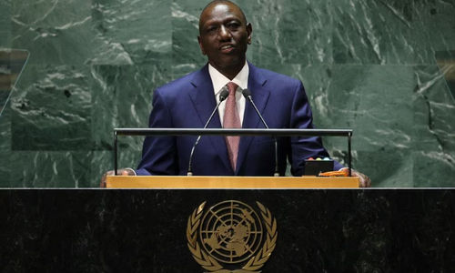 Presiden Kenya William Samoei Ruto 