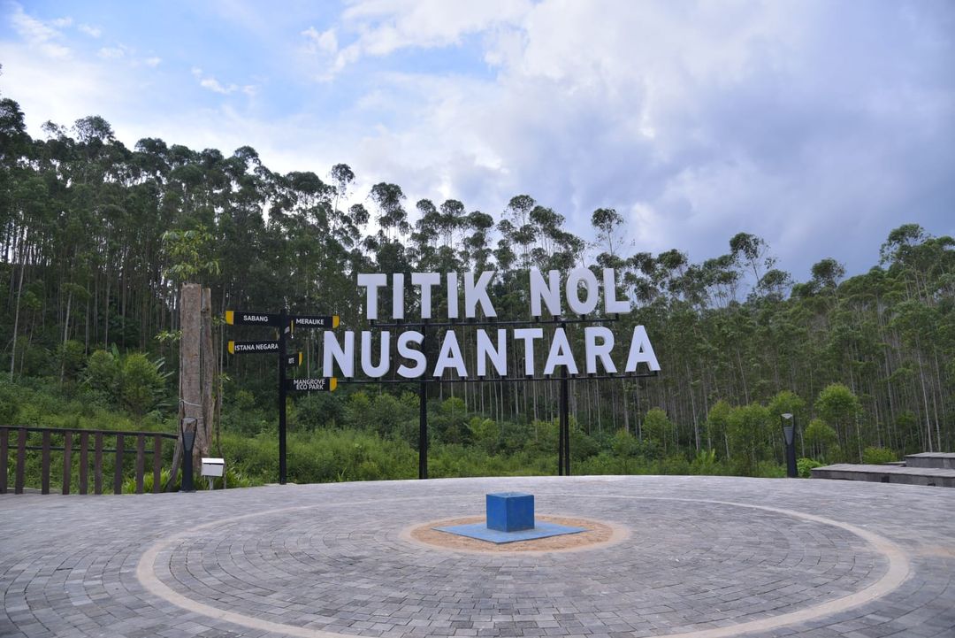 Titik Nol Kawasan IKN (Foto: Humas Setkab)