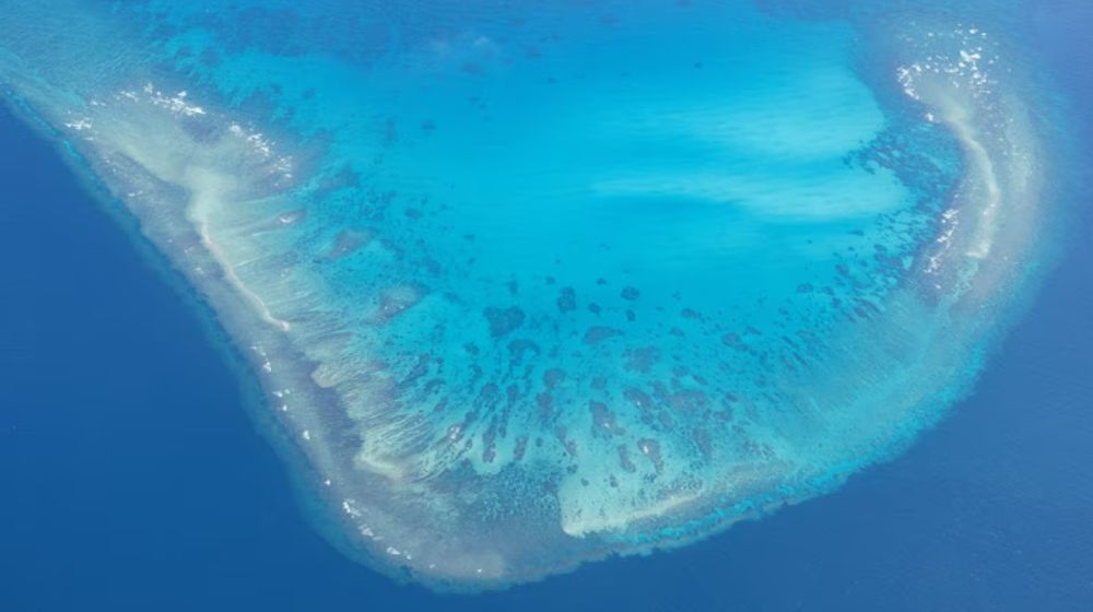 Pemandangan Udara Iroquois Reef