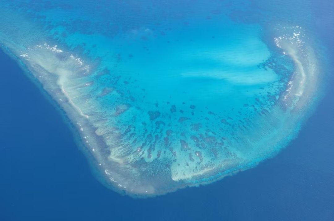 Pemandangan Udara Iroquois Reef