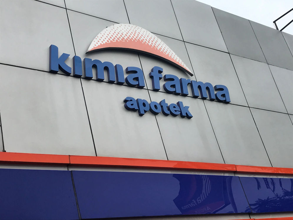 Ilustrasi logo Kimia Farma