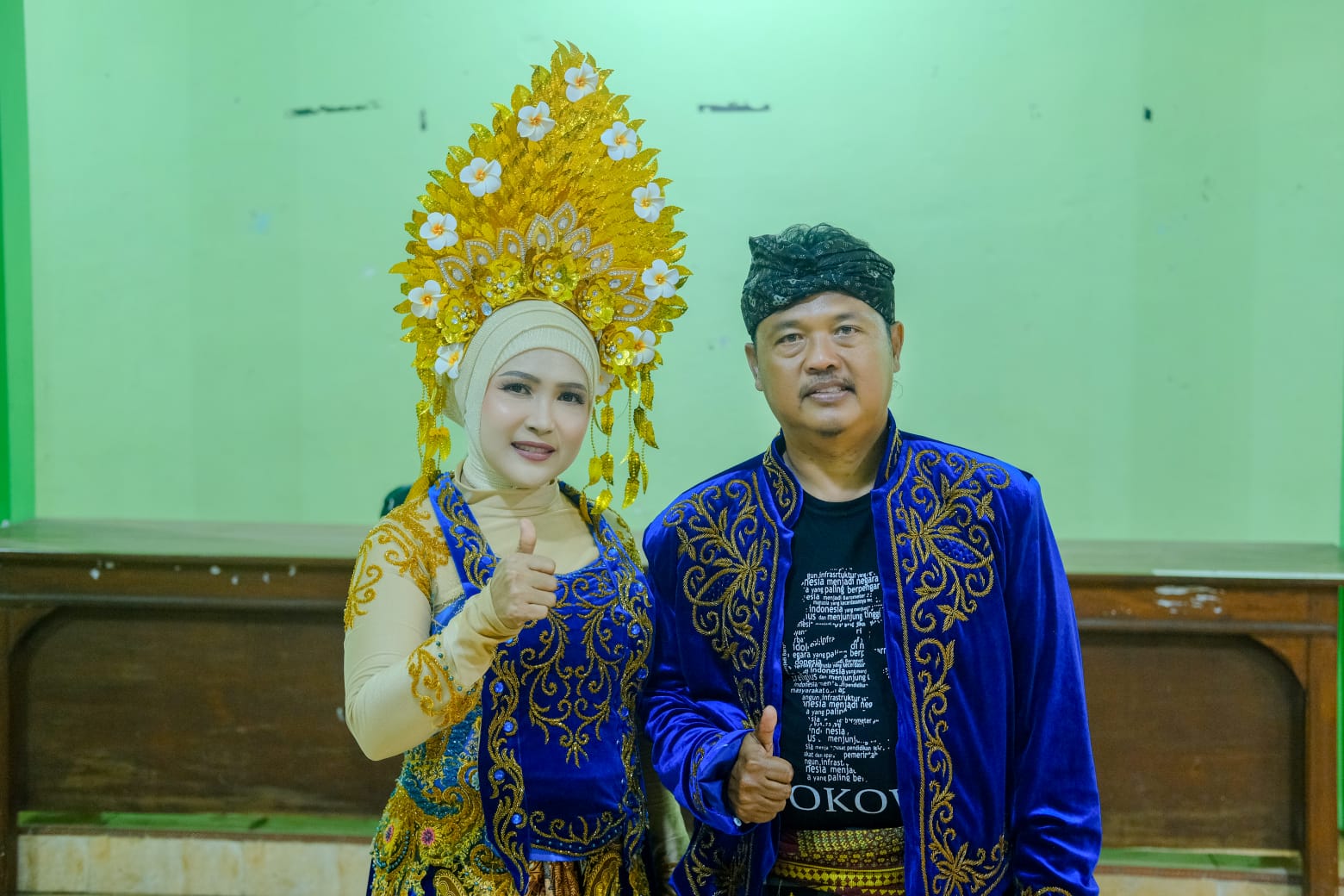 Pentaskan Kesenian - Salahsatu kegiatan yang digelar di Pasuruan dengan menampilkan kesenian daerah setempat. Selain Pasuruan ada ratusan desa lainnya yang menggelar kegiatan Merdeka Heppiii 2023