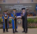 penganugerahan gelar Doctor Honoris Causa bidang Ilmu Peternakan kepada Dipl.-Ing. Bambang Sutantio pendiri sekaligus Presiden Komisaris Cimory Group