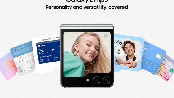 Flex Window Galaxy Z Flip5 Semakin Terpersonalisasi Berkat One UI 5.1.1