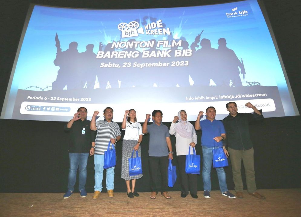 Nasabah Antusias Sambut bjb WideScreen Expendables 4 di Gandaria City Jakarta