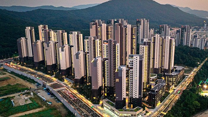 Kompleks Apartemen Hyundai di Apgujeong