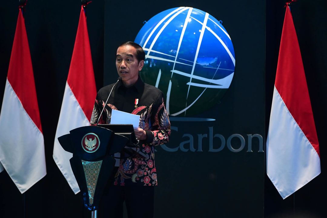 Peresmian IDX Carbon oleh Presiden Joko Widodo