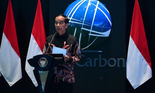 Peresmian IDX Carbon oleh Presiden Joko Widodo