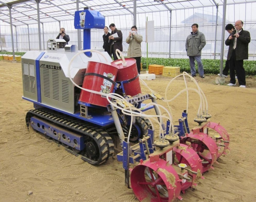 Jepang Memanfaatkan Robot untuk Bertani