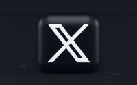 Ilustrasi logo X atau Twitter