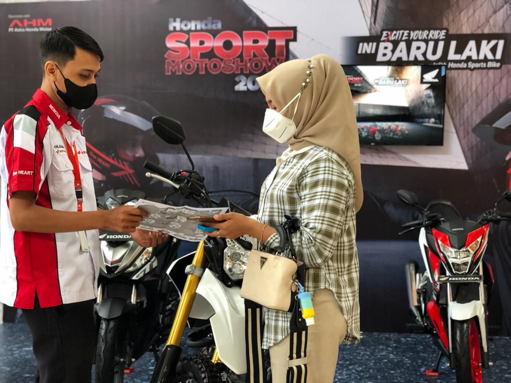 Astra Motor Kaltim 1 Hibur Para Konsumen di Honda Sport Motorshow 2023 