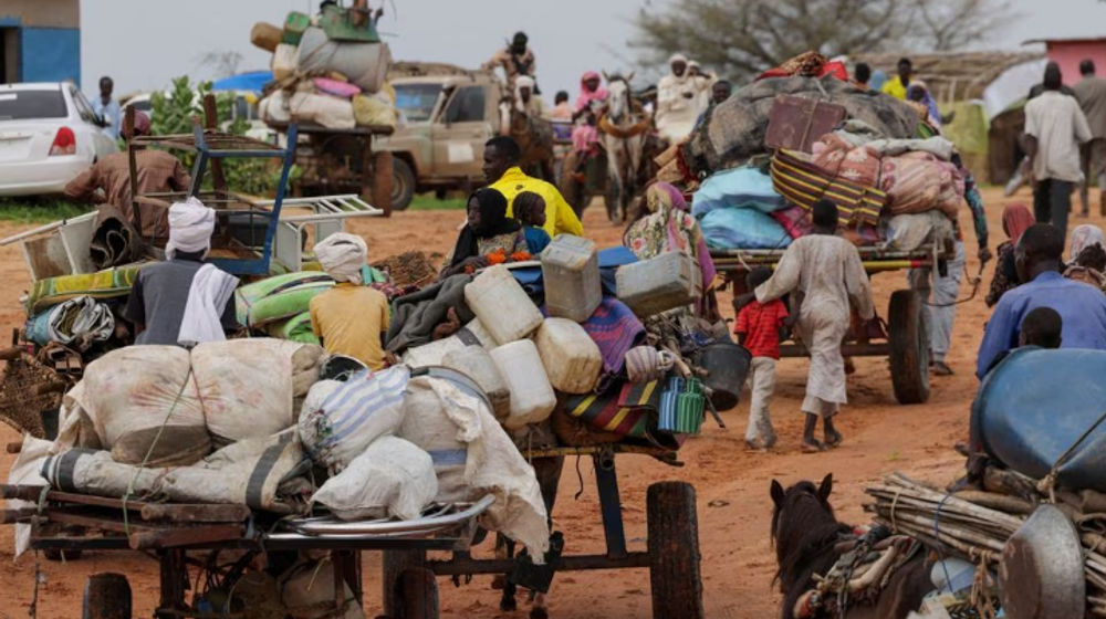 Orang Sudan yang Melarikan Diri dari Konflik di Wilayah Darfur Sudan