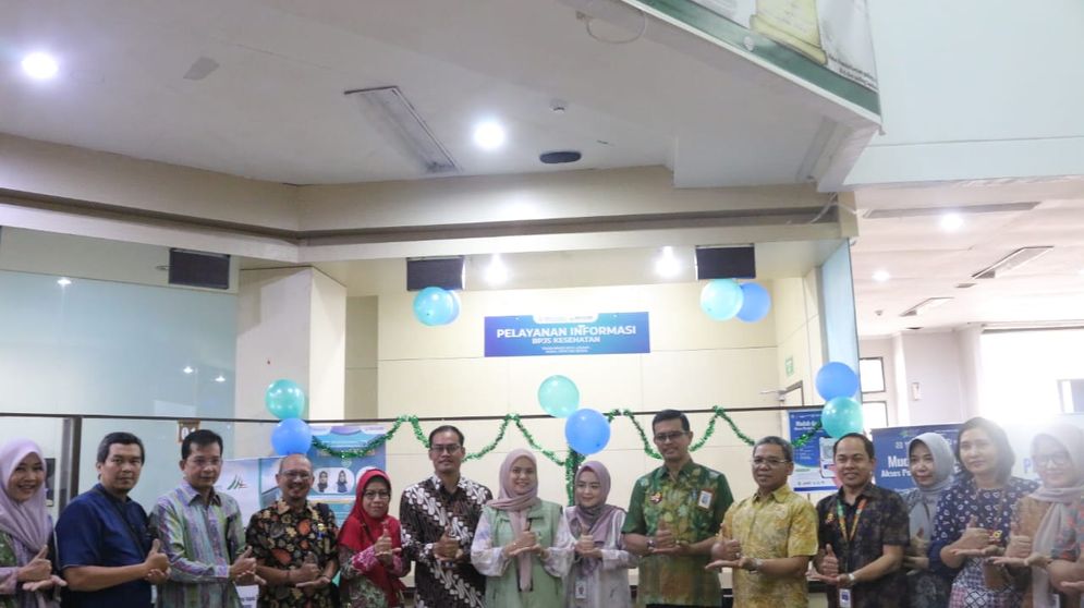 BPJS Kesehatan Luncurkan Loket Pelayanan Informasi dan Portal Quick Response di RS Mohammad Hoesin Palembang