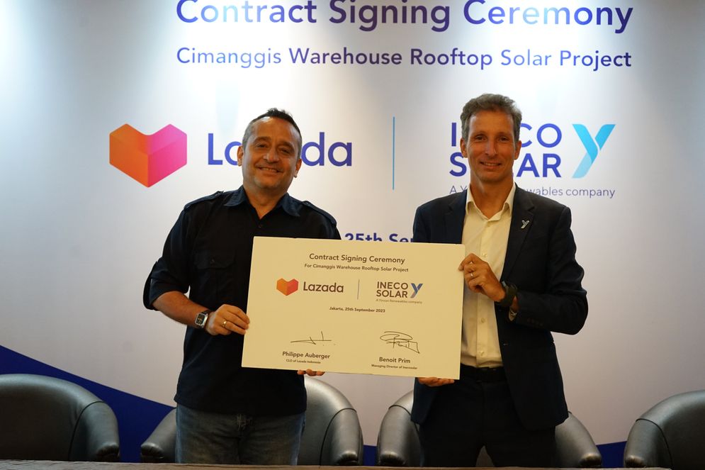 MoU Signing Lazada Logistics dan PT Ineco Solar Solutions (Inecosolar) - 1.JPG