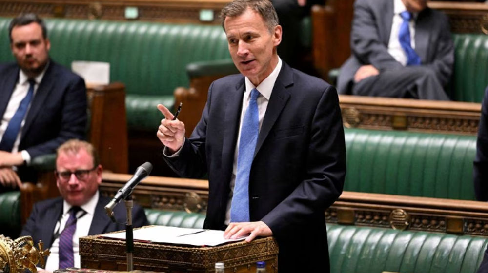 Menteri Keuangan Inggris Jeremy Hunt