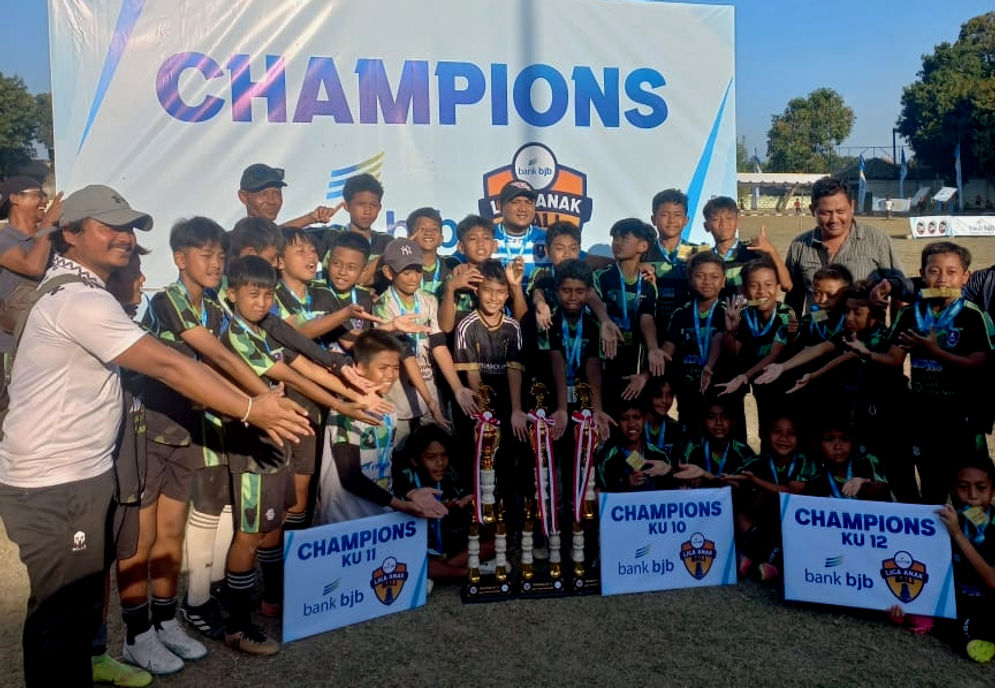 bjb Liga Anak Bali 2023  Sukses Digelar, Klub ini Borong 3 Trofi Juara