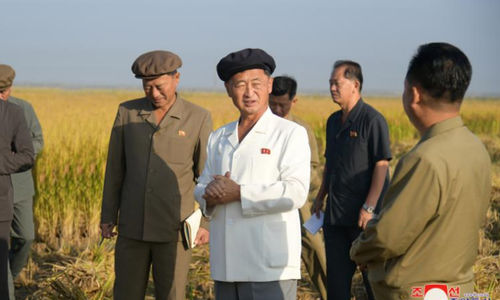 Perdana Menteri Korea Utara Kim Tok-hun,