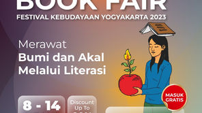 Digelar Lagi, Jogja Book Fair Tawarkan Obral Buku Murah