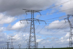 Saluran Listrik di Bouchain, Prancis