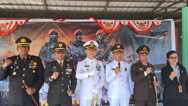 HUT TNI ke-78 Usung Tema: 'TNI Patriot NKRI,  Pengawal Demokrasi untuk Indonesia Maju'