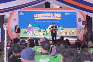 Sebanyak 200 Driver Gojek Difabel Dapat Asuransi, Penunjang Operasional, Hingga Sembako dari BRI Insurance