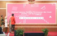 Aktivasi layanan SAPA 129 Terintegrasi di Provinsi Jateng dilakukan di Grhadhika Bhakti Praja, kompleks Kantor Gubernur Jateng, Kamis (5/10/2023).