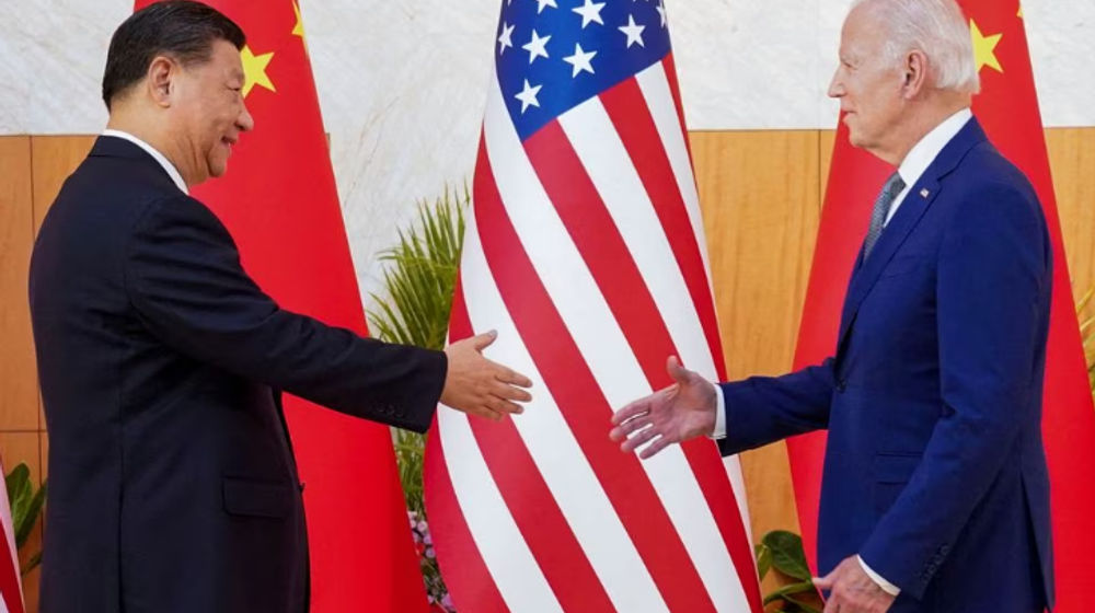 Presiden AS Joe Biden dengan Presiden China Xi Jinping