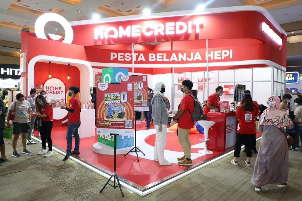 Ilustrasi pameran pembiayaan Home Credit