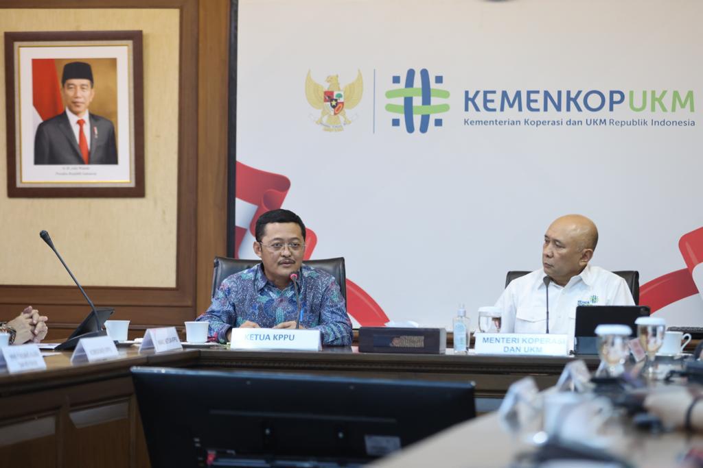 Perlunya Undang-Undang Digital, KPPU Datangi Menteri Koperasi dan UKM