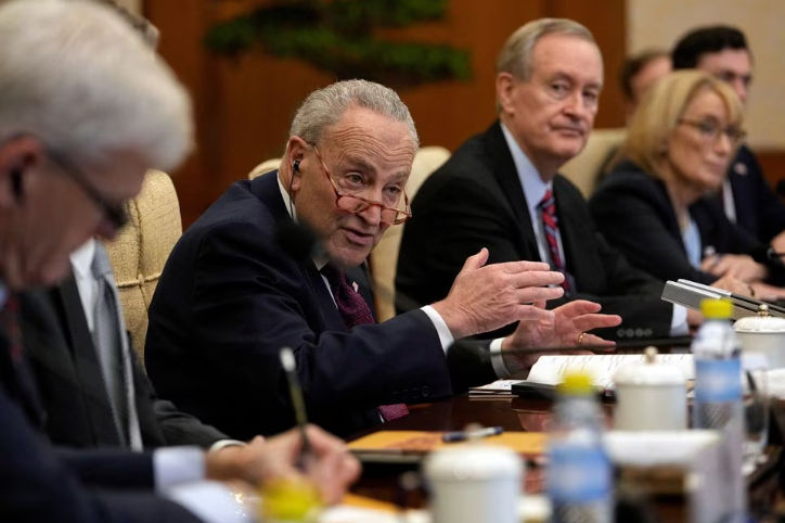 Pemimpin Mayoritas Senat AS Chuck Schumer, D-N. Y.