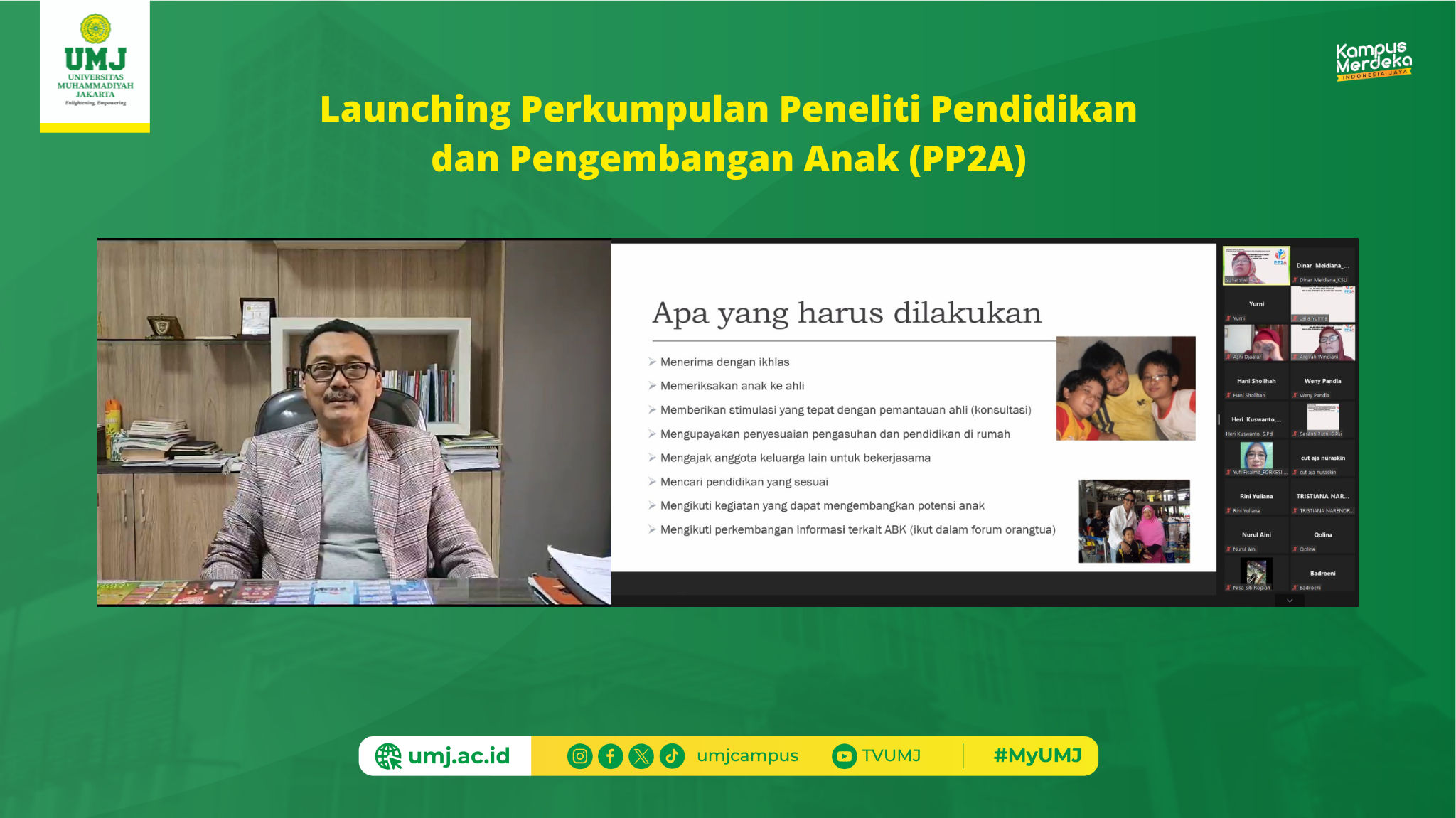 Lounching Perkumpulan Peneliti Pendidikan dan Pengembangan Anak 