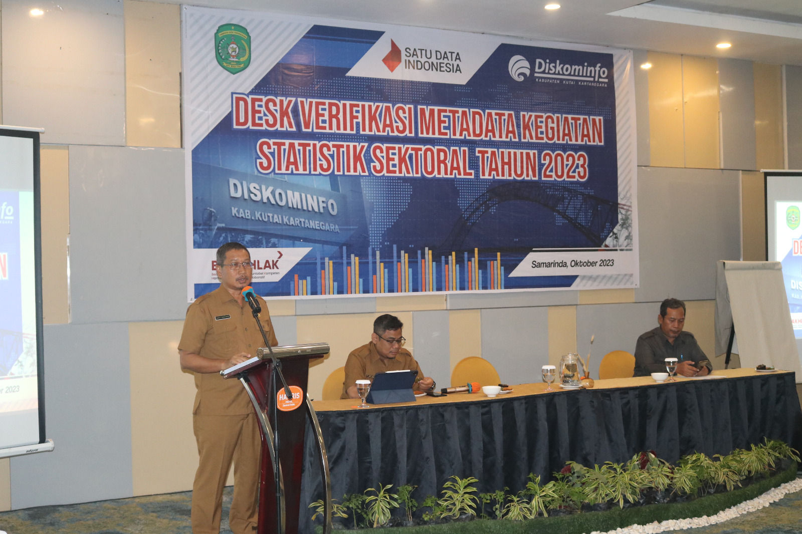 Diskominfo Kukar Gelar Desk Verifikasi Meta Data Kegiatan Statistik Sektoral Bagi OPD Tahun 2023