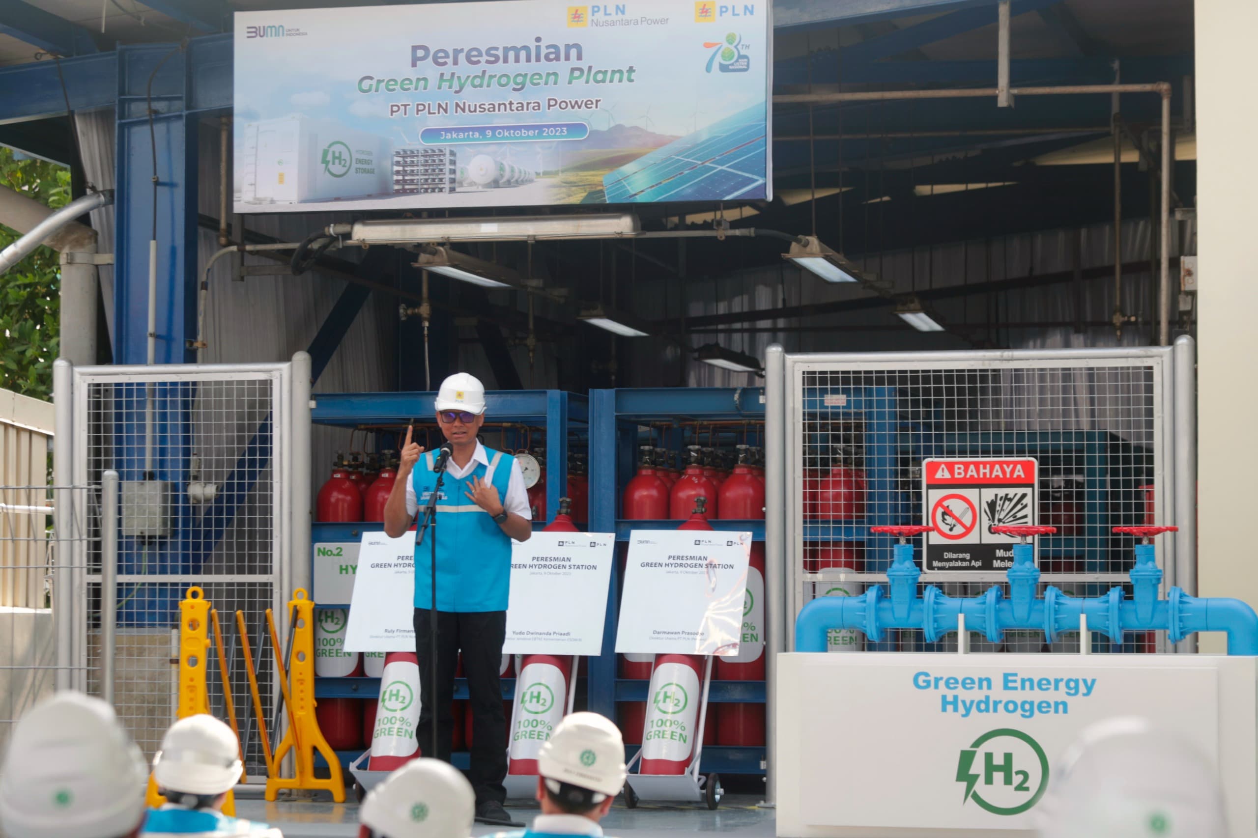 Pertama di Indonesia, PLN Produksi Green Hydrogen 100 Persen EBT  