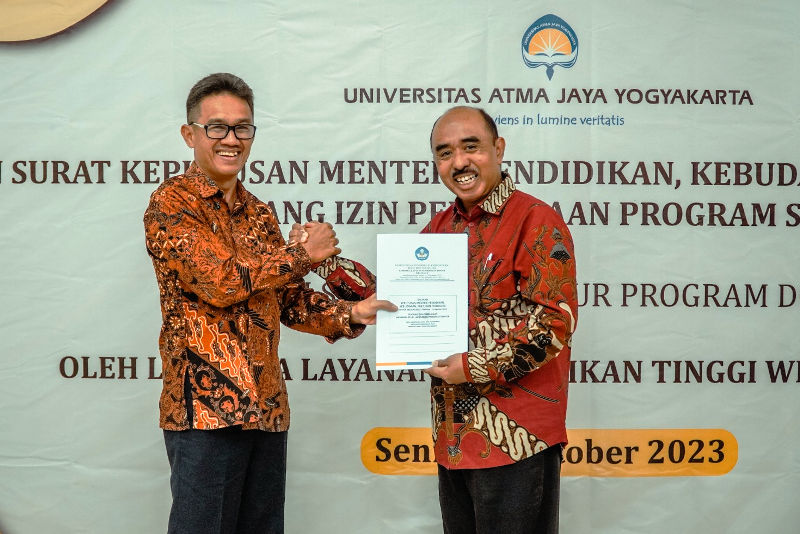 Pertama di Yogyakarta, Program Doktor Arsitektur UAJY Unggulkan AINA