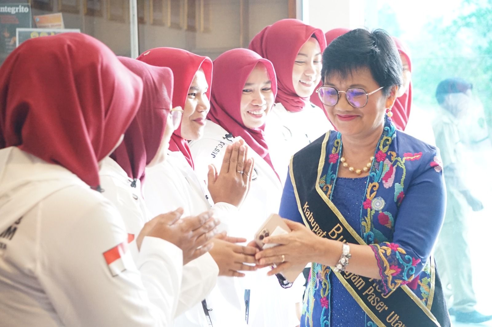 Kontingen Porseni Nasional X Asal Kabupaten PPU, Dilepas Bunda PAUD