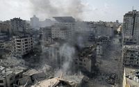 Kondisi Jalur Gaza usai digempur pasukan Israel. (Reuters/Stringer).