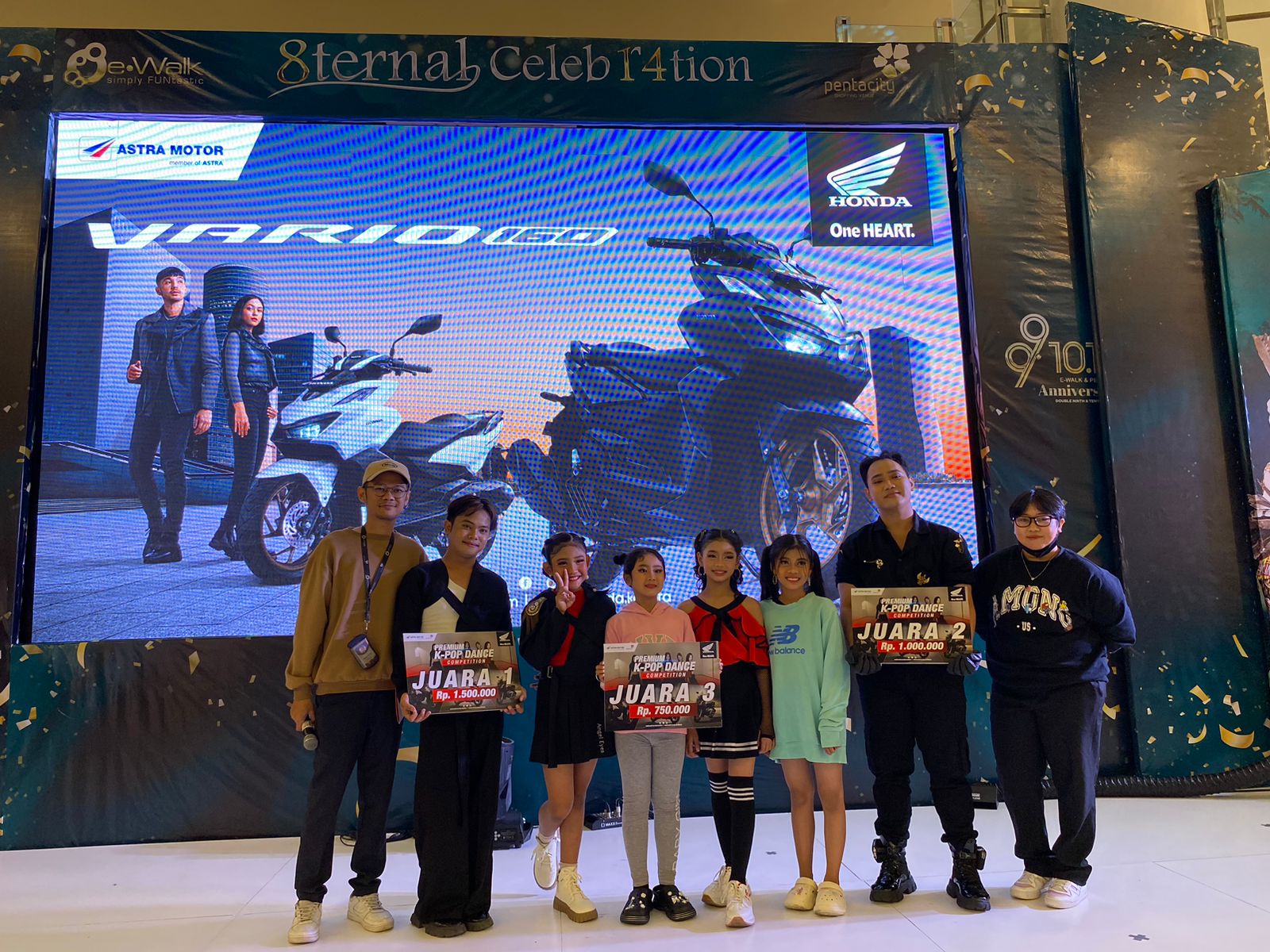 Honda Premium Matic Day 2023 Sukses Tampilkan Bakat Remaja Balikpapan  